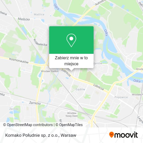 Mapa Komako Południe sp. z o.o.