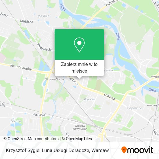 Mapa Krzysztof Sygiel Luna Usługi Doradcze