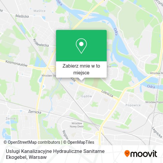 Mapa Uslugi Kanalizacyjne Hydrauliczne Sanitarne Ekogebel