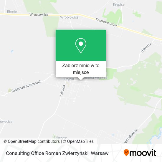 Mapa Consulting Office Roman Zwierzyński