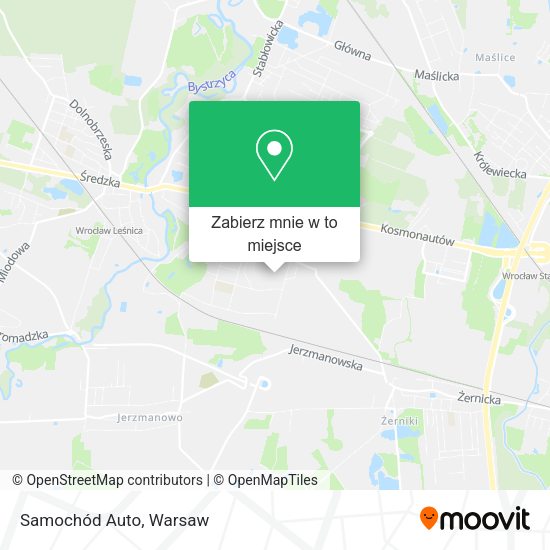 Mapa Samochód Auto