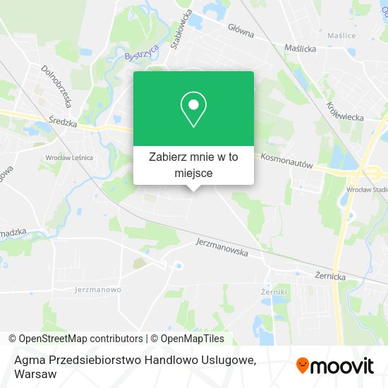 Mapa Agma Przedsiebiorstwo Handlowo Uslugowe