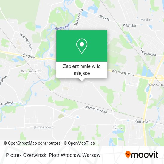 Mapa Piotrex Czerwiński Piotr Wrocław