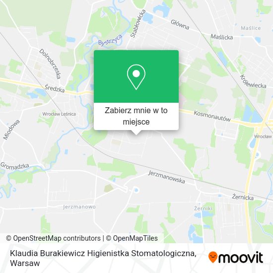 Mapa Klaudia Burakiewicz Higienistka Stomatologiczna