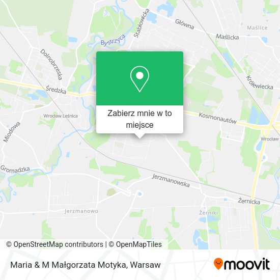 Mapa Maria & M Małgorzata Motyka