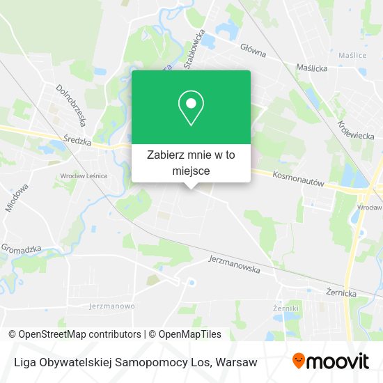 Mapa Liga Obywatelskiej Samopomocy Los