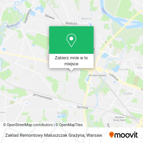 Mapa Zakład Remontowy Maluszczak Grażyna