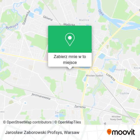 Mapa Jarosław Zaborowski Profsys