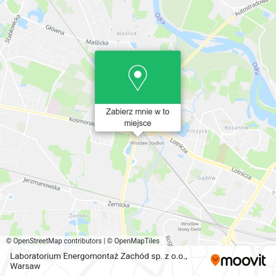 Mapa Laboratorium Energomontaż Zachód sp. z o.o.