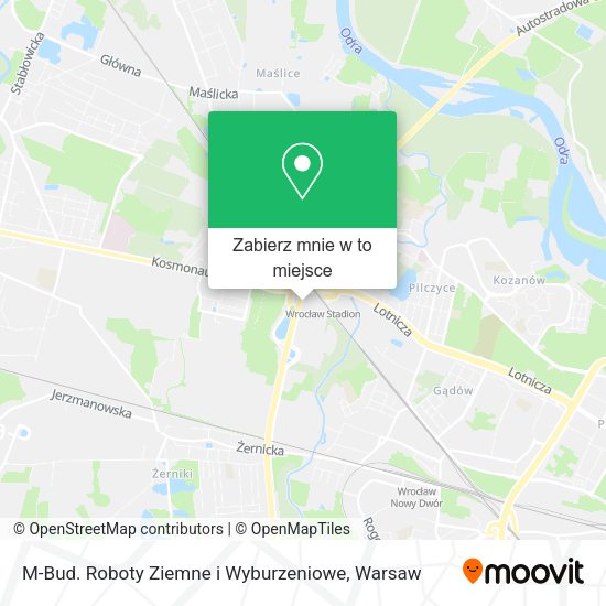 Mapa M-Bud. Roboty Ziemne i Wyburzeniowe