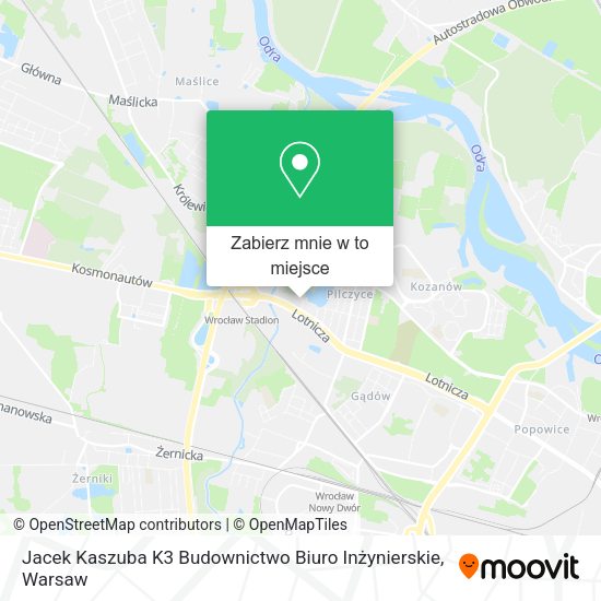 Mapa Jacek Kaszuba K3 Budownictwo Biuro Inżynierskie