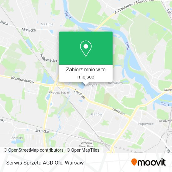 Mapa Serwis Sprzetu AGD Ole