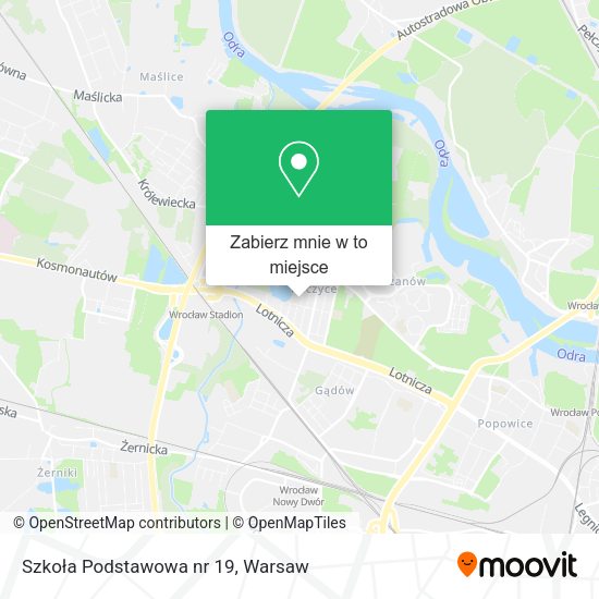 Mapa Szkoła Podstawowa nr 19