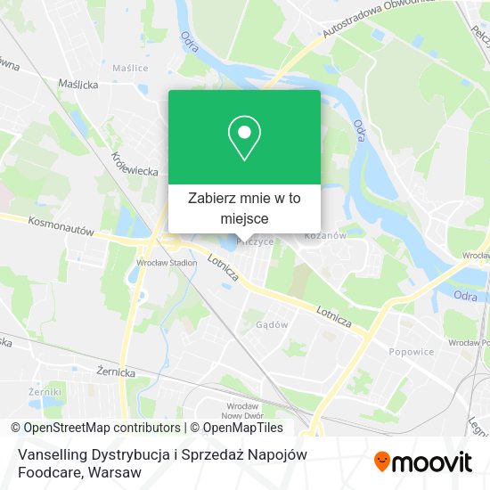 Mapa Vanselling Dystrybucja i Sprzedaż Napojów Foodcare