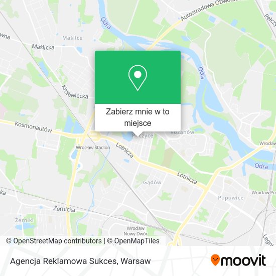 Mapa Agencja Reklamowa Sukces