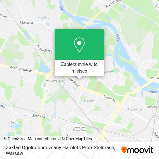 Mapa Zakład Ogólnobudowlany Hamlets Piotr Stelmach