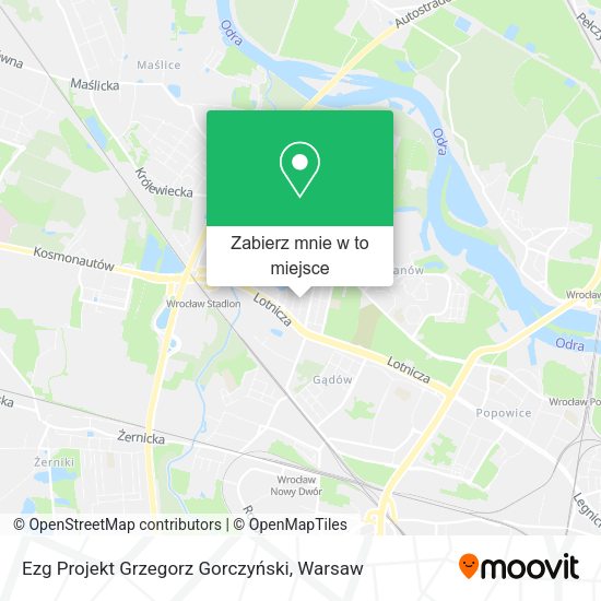 Mapa Ezg Projekt Grzegorz Gorczyński