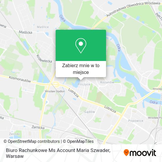 Mapa Biuro Rachunkowe Ms Account Maria Szwader