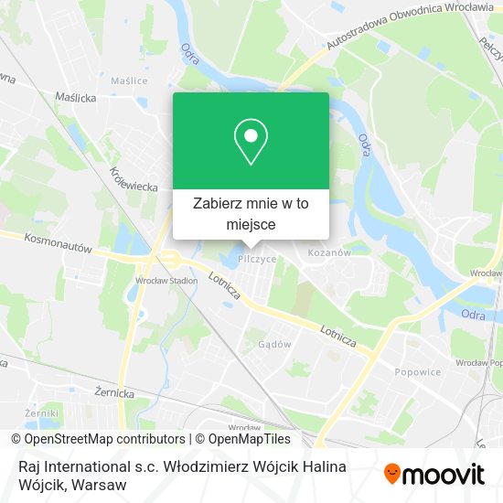 Mapa Raj International s.c. Włodzimierz Wójcik Halina Wójcik