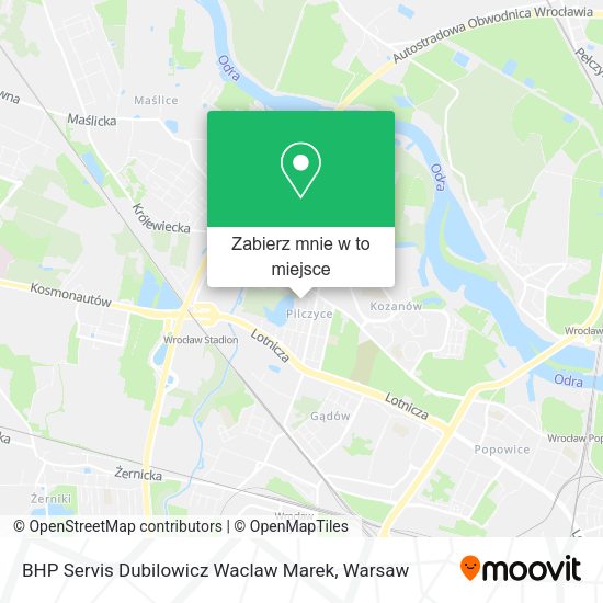 Mapa BHP Servis Dubilowicz Waclaw Marek