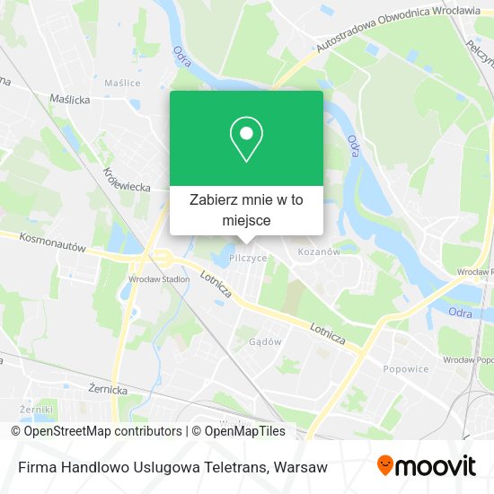 Mapa Firma Handlowo Uslugowa Teletrans