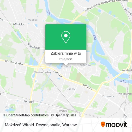 Mapa Możdżeń Witold. Dewocjonalia