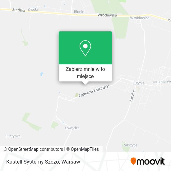 Mapa Kastell Systemy Szczo