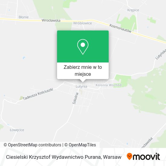 Mapa Ciesielski Krzysztof Wydawnictwo Purana