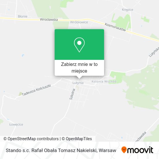 Mapa Stando s.c. Rafał Obała Tomasz Nakielski