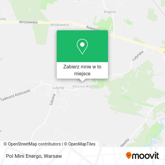 Mapa Pol Mini Energo