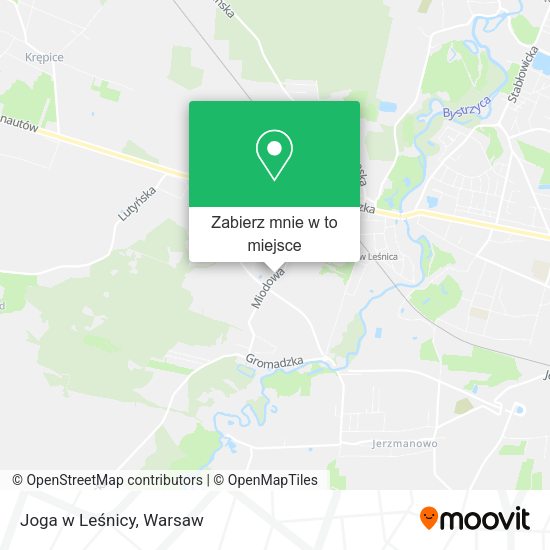 Mapa Joga w Leśnicy