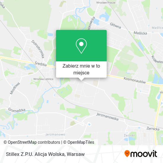 Mapa Stillex Z.P.U. Alicja Wolska