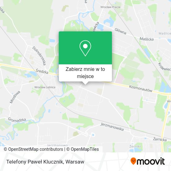 Mapa Telefony Paweł Klucznik