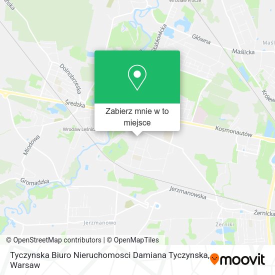 Mapa Tyczynska Biuro Nieruchomosci Damiana Tyczynska