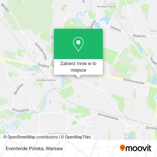 Mapa Eventwide Polska