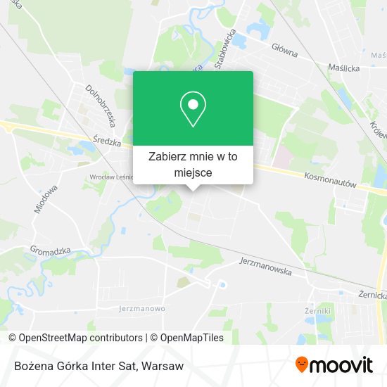 Mapa Bożena Górka Inter Sat