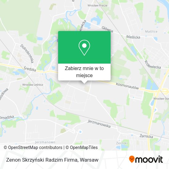 Mapa Zenon Skrzyński Radzim Firma