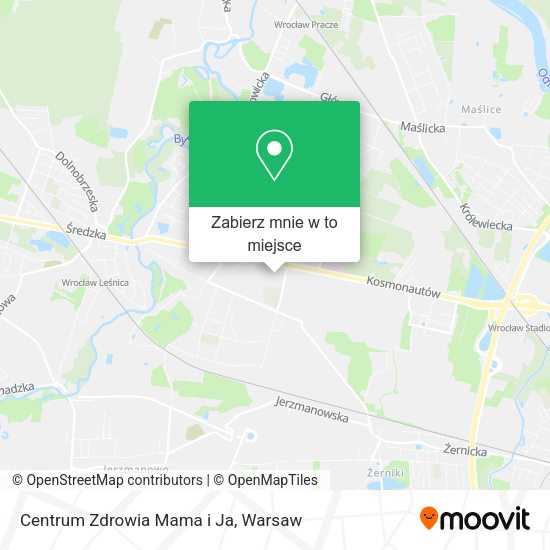 Mapa Centrum Zdrowia Mama i Ja