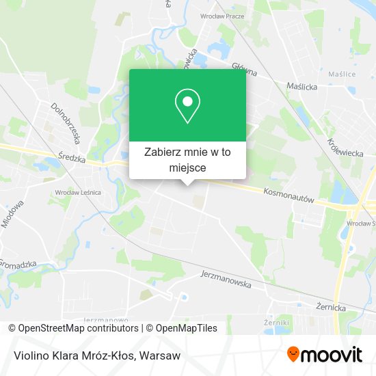 Mapa Violino Klara Mróz-Kłos