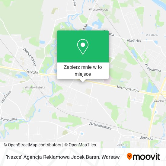 Mapa 'Nazca' Agencja Reklamowa Jacek Baran