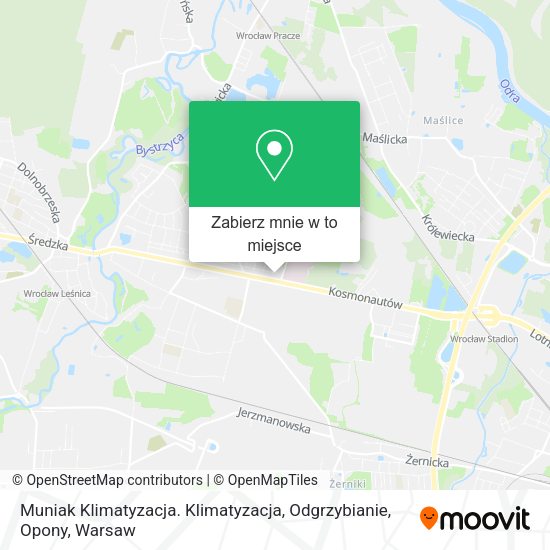 Mapa Muniak Klimatyzacja. Klimatyzacja, Odgrzybianie, Opony