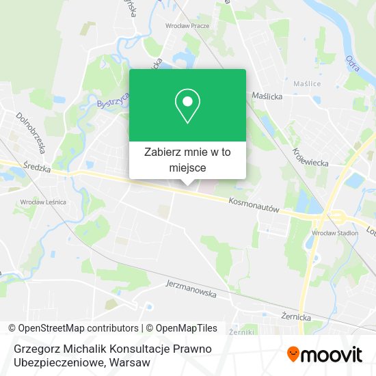 Mapa Grzegorz Michalik Konsultacje Prawno Ubezpieczeniowe