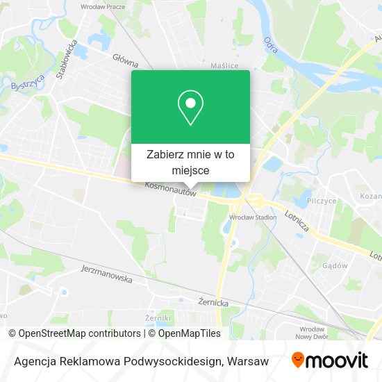 Mapa Agencja Reklamowa Podwysockidesign