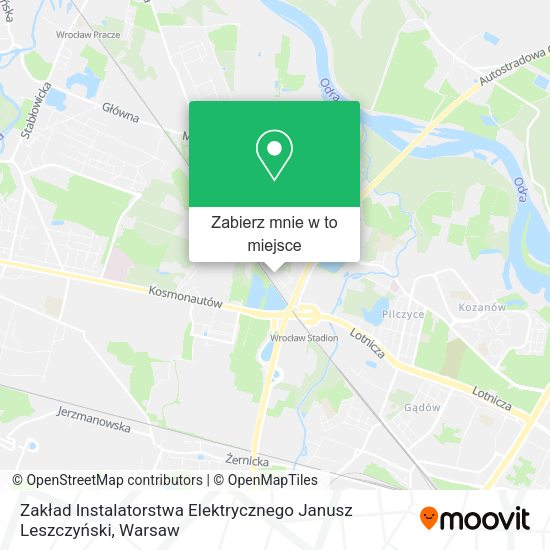 Mapa Zakład Instalatorstwa Elektrycznego Janusz Leszczyński