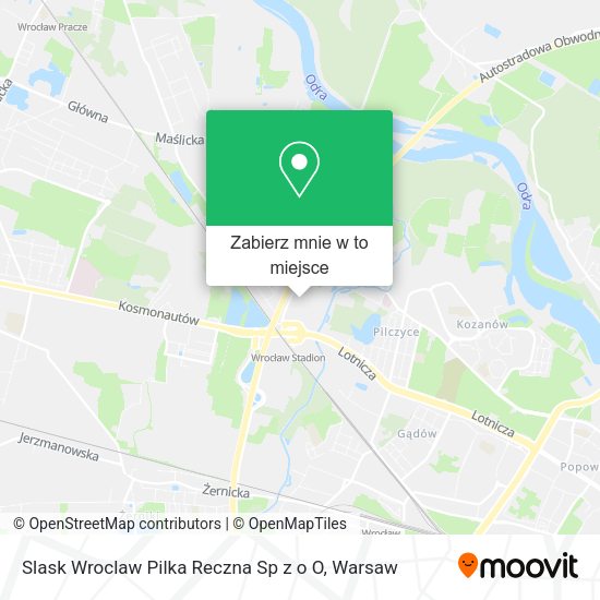 Mapa Slask Wroclaw Pilka Reczna Sp z o O