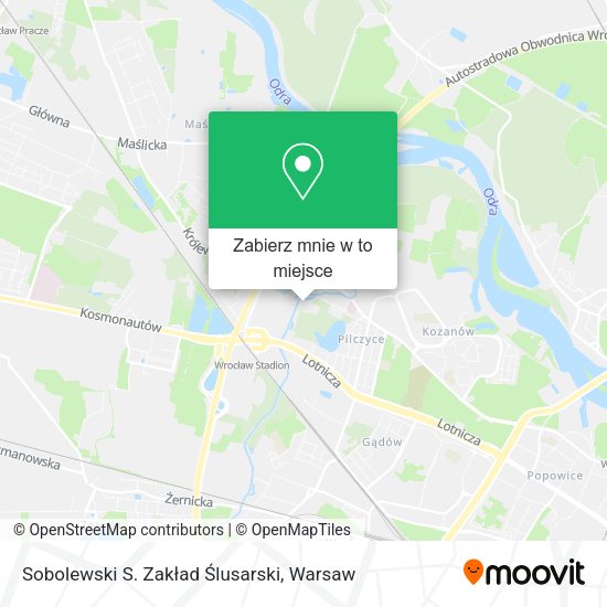 Mapa Sobolewski S. Zakład Ślusarski