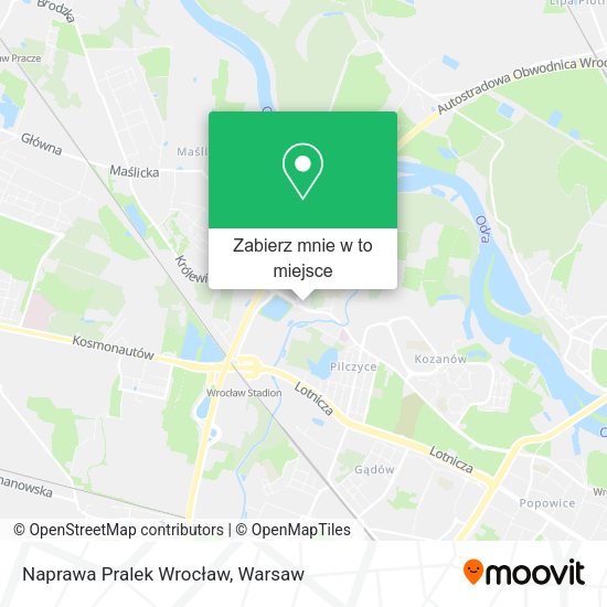 Mapa Naprawa Pralek Wrocław