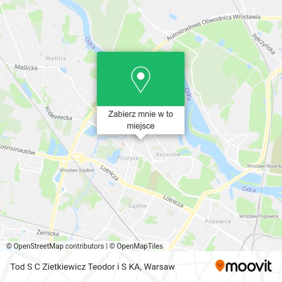 Mapa Tod S C Zietkiewicz Teodor i S KA