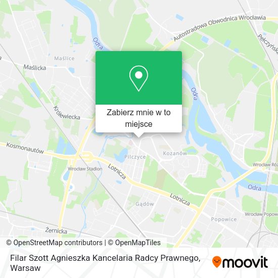 Mapa Filar Szott Agnieszka Kancelaria Radcy Prawnego