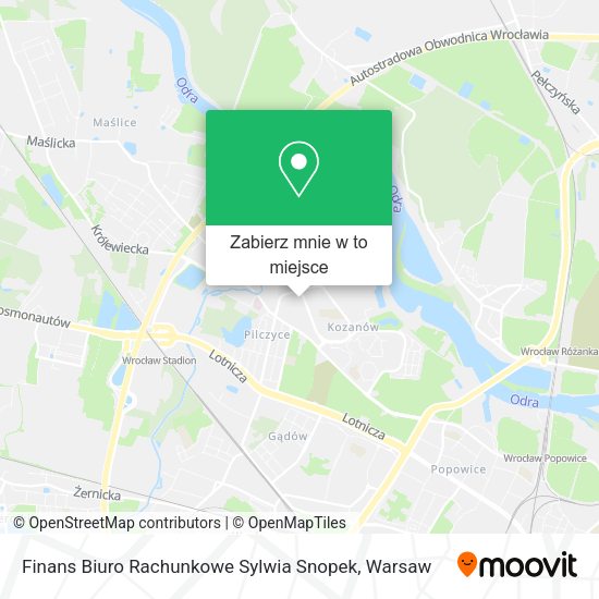 Mapa Finans Biuro Rachunkowe Sylwia Snopek